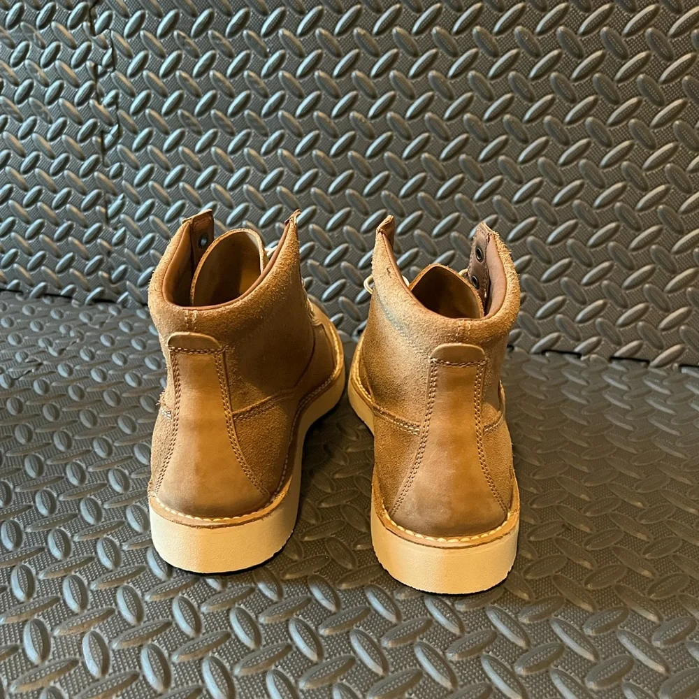 UGG Men's Suede Lace-Up Boots in Chestnut Brown